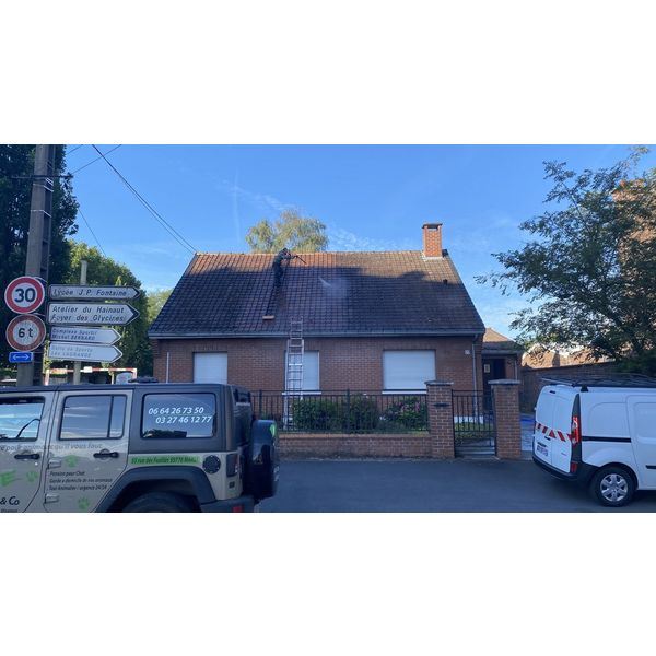 Nettoyage toiture valenciennes - Démoussage toiture valenciennes